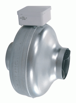 CK 100C - radiálny ventilátor do potrubia