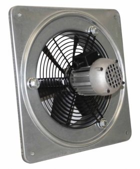 QCM354-M - axiálny nástenný ventilátor, 230V