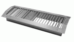 GS120-G-425x075 - mřížka do Spira jednořadá, bez klapky a regulace, velikost 425x75mm GS120-G-425x075 - mřížka do Spira jednořadá, bez klapky a regulace, velikost 425x75mm