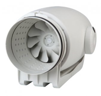 TD 250/100 SILENT T - veľmi tichý ventilátor do potrubia, časový dobeh
