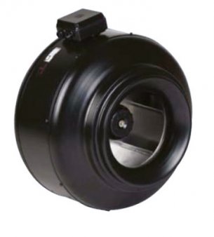 RM 400 N - radiálny kovový ventilátor do potrubia
