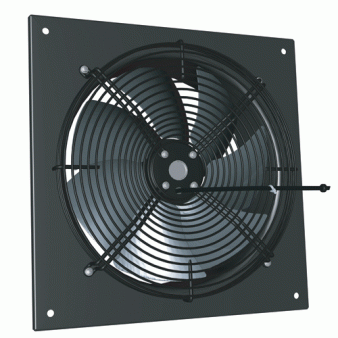 VULKAN-N 04-450/4E - nástenný axiálny ventilátor, 230V