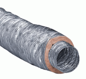 ISOVAC 25 DI102 - tepelně izolovaná ohebná hadice, 102 mm x 10 m ISOVAC 25 DI102 - tepelně izolovaná ohebná hadice, 102 mm x 10 m