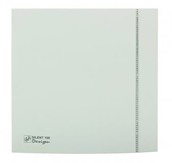 SILENT 100 DESIGN CZ SWAROVSKI WHITE - spätná klapka, guľôčkové ložiská, tichý chod